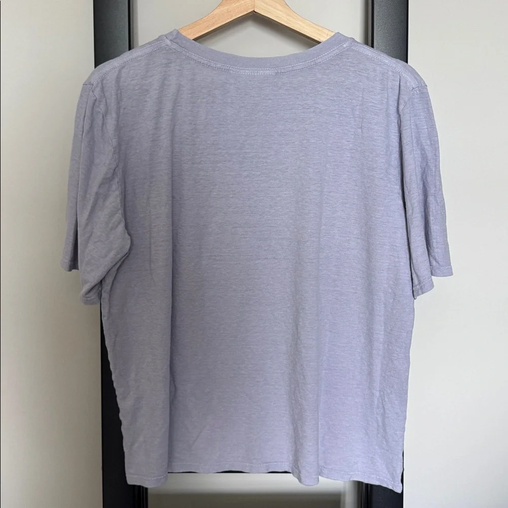 Jungmaven Boxy Tee in Light Lavender - Picture 2 of 4
